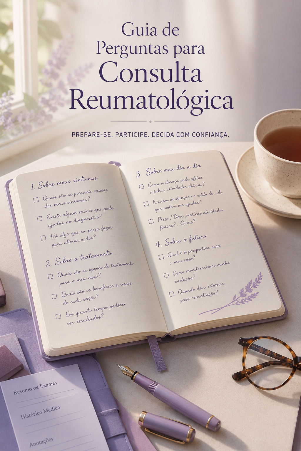 Guia de Perguntas para Consulta Reumatológica