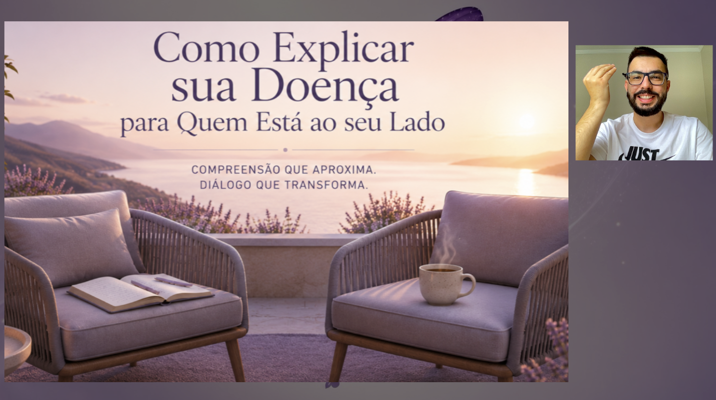 Aula: Como Explicar sua Doença para Quem Está ao seu Lado